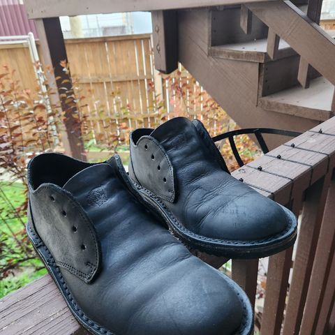 Jim Green Shoellie in Black Crazy Horse