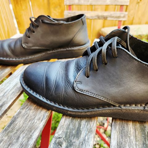Jim Green Shoellie in Black Crazy Horse
