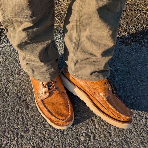 Yuketen Maine Guide 6 Eye DB Boots in Santa Cruz