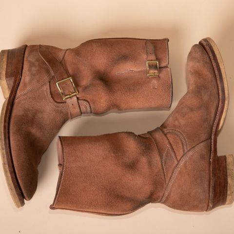 Unsung U 22-2 Engineer Boot in Horween Nubuck