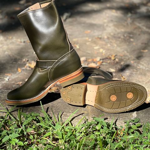 Wesco Mister Lou in Forest Green Chromexel