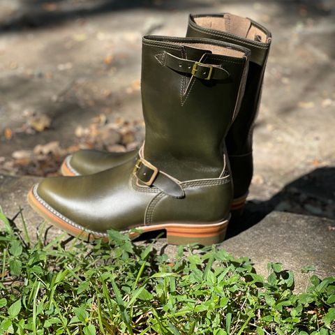 Wesco Mister Lou in Forest Green Chromexel