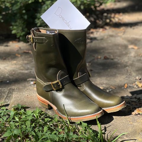 Wesco Mister Lou in Forest Green Chromexel