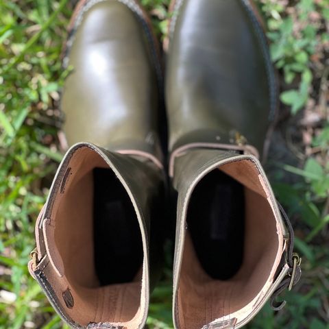 Wesco Mister Lou in Forest Green Chromexel
