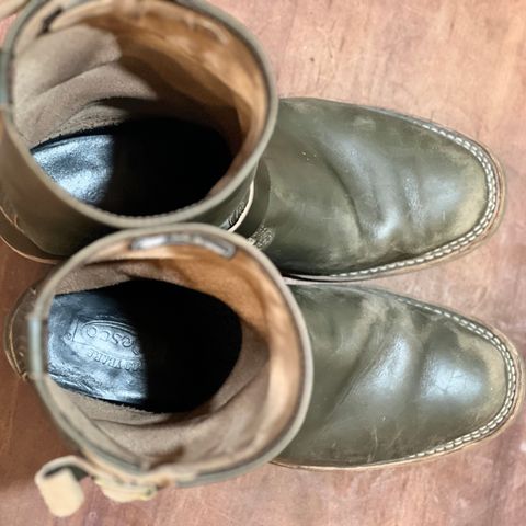 Wesco Mister Lou in Forest Green Chromexel