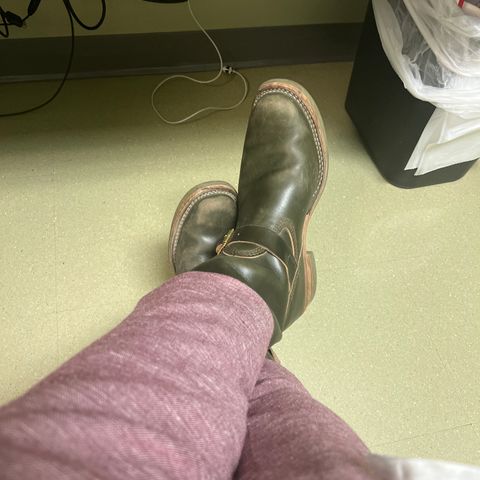 Wesco Mister Lou in Forest Green Chromexel