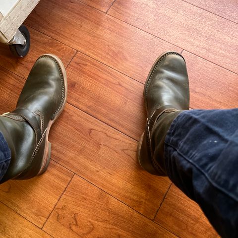 Wesco Mister Lou in Forest Green Chromexel