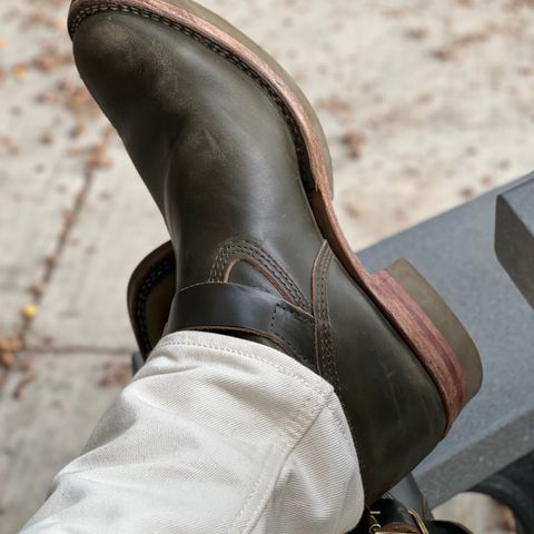 Wesco Mister Lou in Forest Green Chromexel
