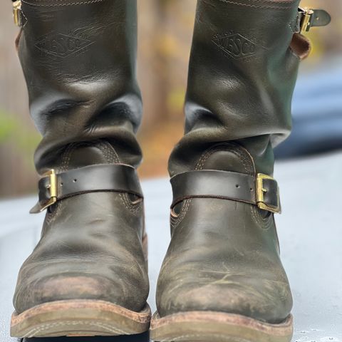 Wesco Mister Lou in Forest Green Chromexel