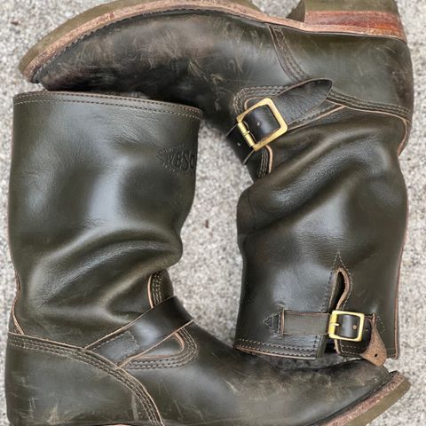Wesco Mister Lou in Forest Green Chromexel