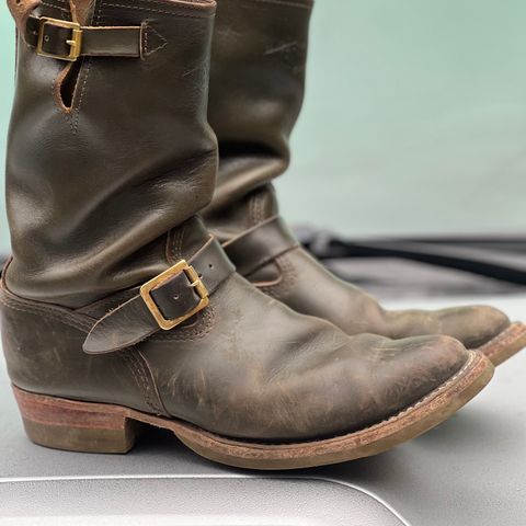 Wesco Mister Lou in Forest Green Chromexel
