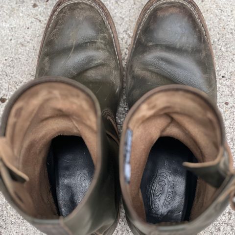 Wesco Mister Lou in Forest Green Chromexel