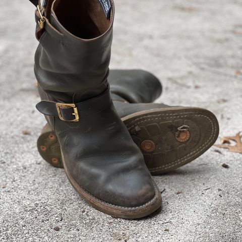 Wesco Mister Lou in Forest Green Chromexel
