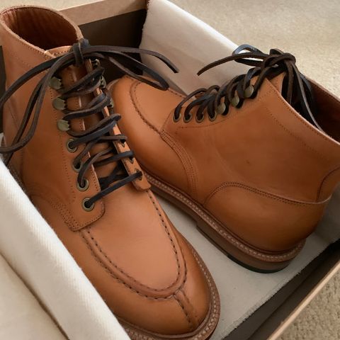 Grant Stone Ottawa Boot in Badalassi Carlo Natural Minerva