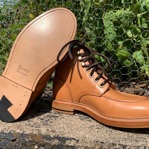 Grant Stone Ottawa Boot in Badalassi Carlo Natural Minerva