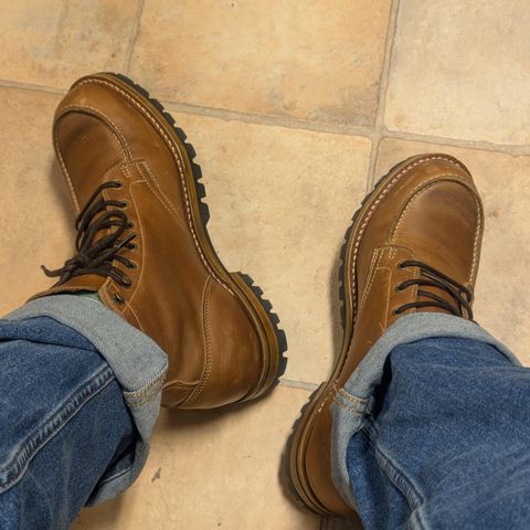 Truman Moc Toe in Sesame Double Shot