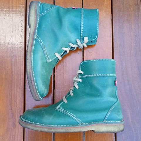 Duckfeet Faborg in Terracare Turquoise-Green