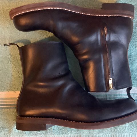 Rolling Dub Trio Casper Boot in Horween Black Chromexcel