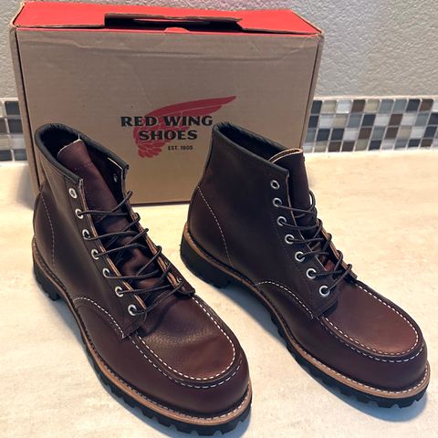 Red Wing Roughneck in S.B. Foot Briar Oil Slick