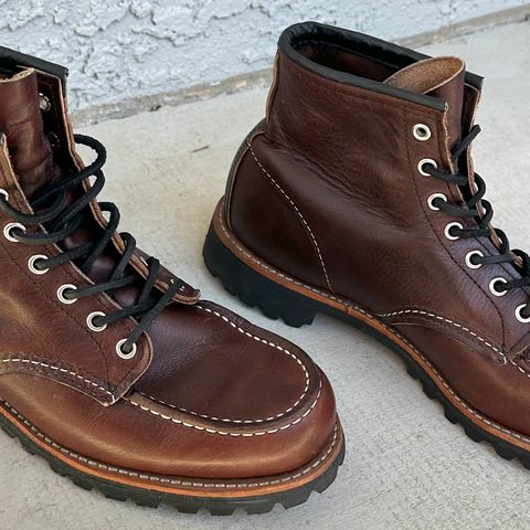 Red Wing Roughneck in S.B. Foot Briar Oil Slick