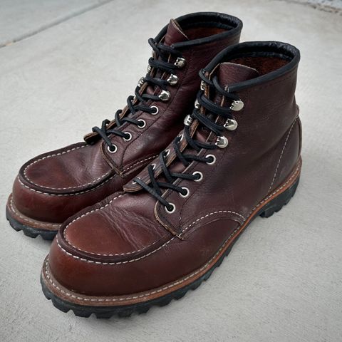 Red Wing Roughneck in S.B. Foot Briar Oil Slick