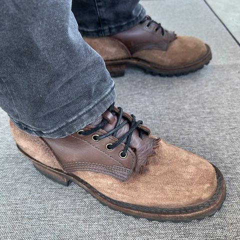 JK Boots Superduty in Seidel Chocolate Oil Tan Roughout