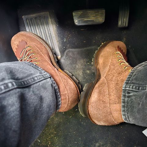 Drew's 10-inch LTT Roughout Logger in Brown Roughout