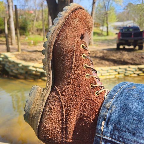 Drew's 10-inch LTT Roughout Logger in Brown Roughout