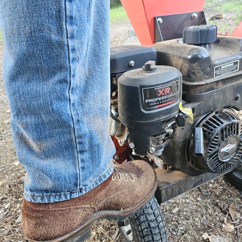 Drew's 10-inch LTT Roughout Logger in Brown Roughout