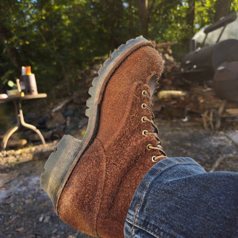 Drew's 10-inch LTT Roughout Logger in Brown Roughout