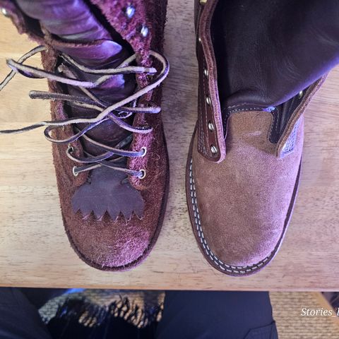 Drew's 10-inch LTT Roughout Logger in Brown Roughout