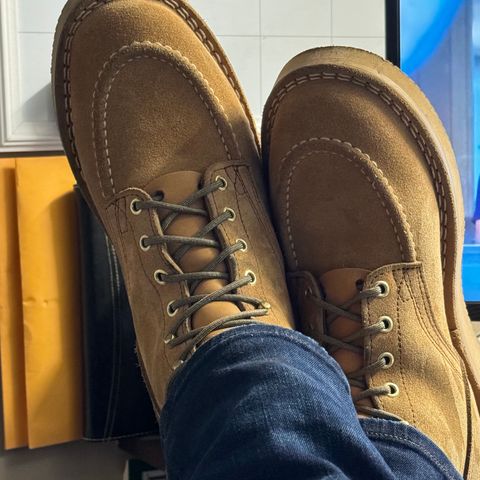 View photo of Nicks Moc Toe in Seidel MaxSupport Tan