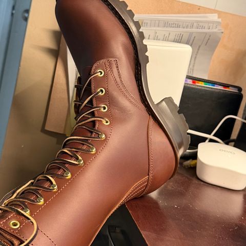 Drew's Roughshot in Seidel Chocolate Oil Tan