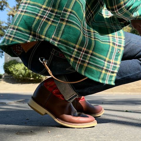Double-H Roper in Oiled Tan