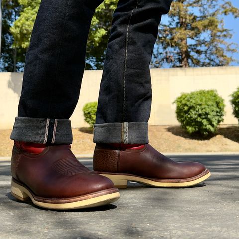 Double-H Roper in Oiled Tan