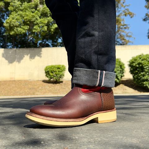 Double-H Roper in Oiled Tan