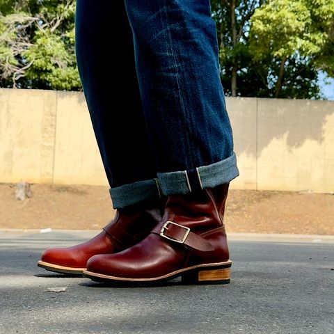 Craft & Glory Engineer 2.0 in Full Grain Waxed Water Buffalo