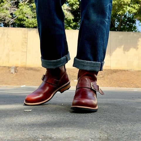 Craft & Glory Engineer 2.0 in Full Grain Waxed Water Buffalo