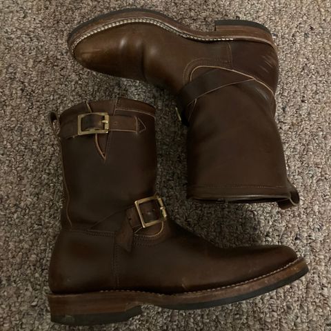 Viberg Engineer in Horween Brown Chromexcel Horsebutt
