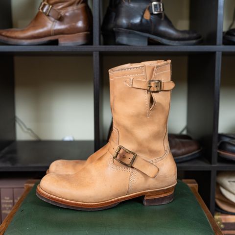 Briselblack The Keeper 'Type 2' Engineer Boot in Maryam Natural Horsebutt