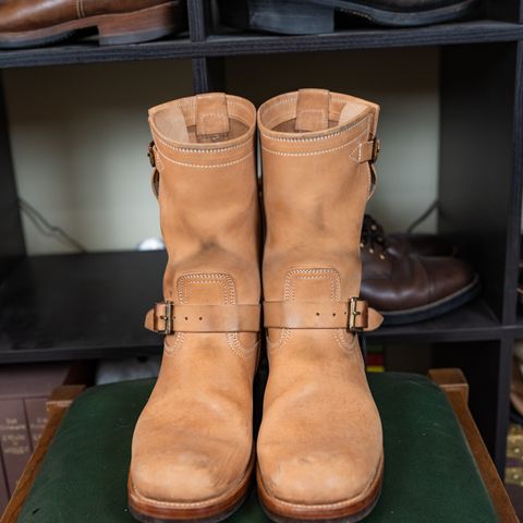 Briselblack The Keeper 'Type 2' Engineer Boot in Maryam Natural Horsebutt