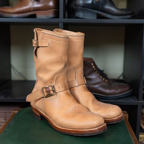Briselblack The Keeper 'Type 2' Engineer Boot in Maryam Natural Horsebutt