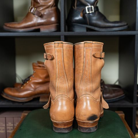 Briselblack The Keeper 'Type 2' Engineer Boot in Maryam Natural Horsebutt