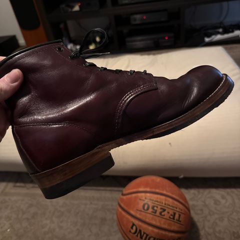 Red Wing Beckman in S.B. Foot Black Cherry Featherstone