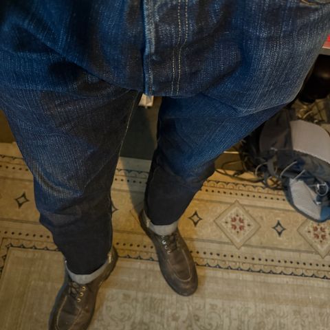 The Flat Head RJB in 14.5oz Left Hand Twill Japanese Selvedge