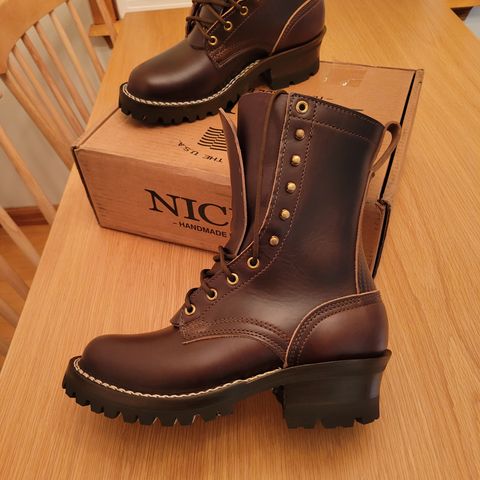 Nicks Urban Logger in Horween Brown Chromexcel