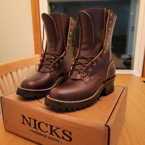 Nicks Urban Logger in Horween Brown Chromexcel