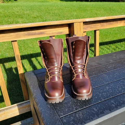 Nicks Urban Logger in Horween Brown Chromexcel