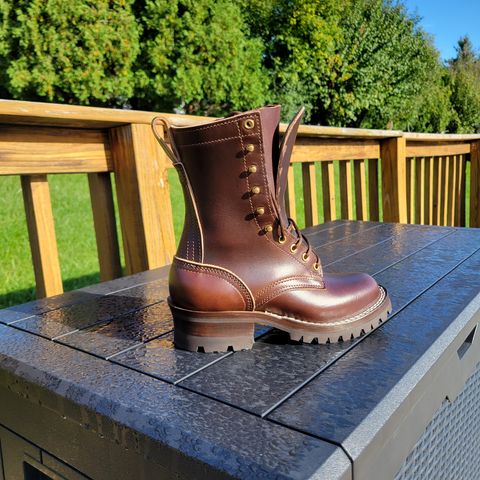 Nicks Urban Logger in Horween Brown Chromexcel