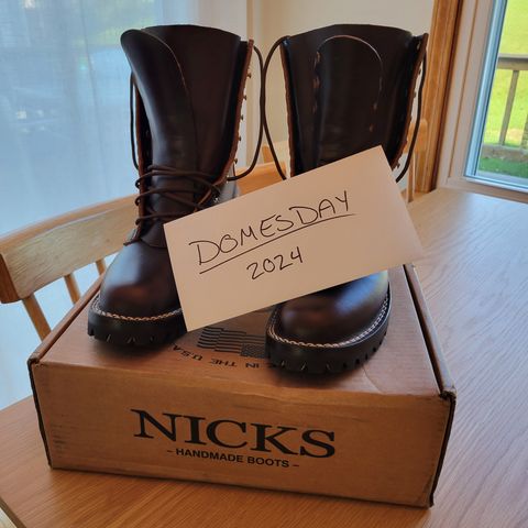 Nicks Urban Logger in Horween Brown Chromexcel